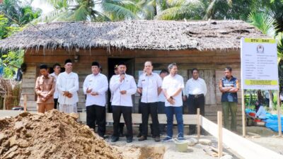 Pemkab Aceh Barat Bangun 15  Rumah Untuk Warga Fakir Miskin