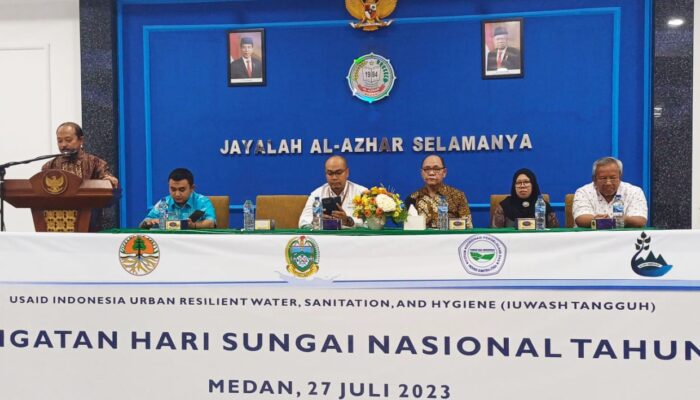 USAID IUWASH Tangguh Bermitra Dalam Rangka Melestarikan Sungai Deli Demi Terjaminnya Akses Air Minum Aman