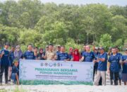 Hari Mangrove Sedunia, Yagasu, BPDAS Wampu Sei Ular Dan DKP Sumut Tanam Mangrove Bersama