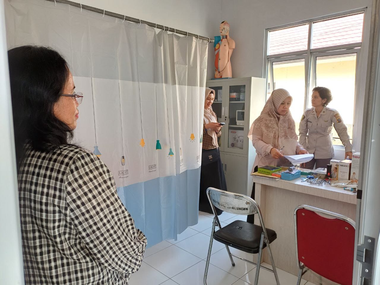 Tim BPJS Kesehatan Kredensialing Klinik Polres Simalungun