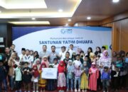 Rayakan Muharram Bercahaya 1445 H, YBM PLN UIP SBU Berbagi Dengan Anak Yatim Dan Dhuafa