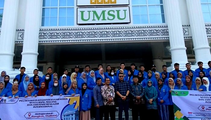 100 Mahasiswa FAI UMSU Ikuti KKN Internasional ASEAN Dan Arab Saudi