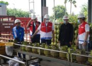 Anggota Komisi VII DPR RI, Hendrik Sitompul bersama Direktur Keuangan Pertamina Patra Niaga, Arya Suprihadi dan Executive General Manager Pertamina Patra Niaga Regional Sumatera Bagian Utara (Sumbagut), Freddy Anwar turun langsung meninjau sejumlah agen dan pangkalan di Kabupaten Deli Serdang dan Kota Medan, Sumatera Utara (Sumut), Minggu (30/7).