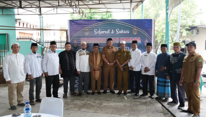 Pemko Medan Apresiasi Peletakan Batu Pertama Renovasi Masjid Hj. Siti Fatimah
