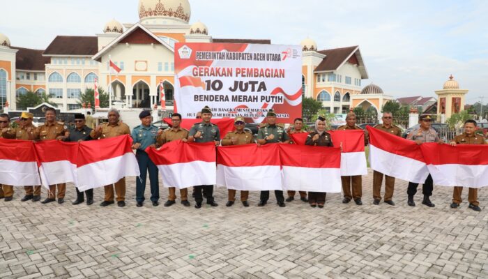 Pj Bupati Aceh Utara: “Ayo Kita Sukseskan HUT Ke-78 RI”