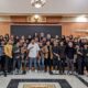 WALI Kota Medan Bobby Nasution berfoto bersama sejumlah Influencer dan Konten Kreator Kota Medan yang diundang ke rumah dinas Wali Kota Medan, Kamis (6/7) malam. Waspada/Ist