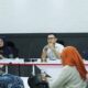 SUSANA rapat pleno yang berlangsung di kantor KPID Sumut, Kamis (6/7). Waspada/Ist