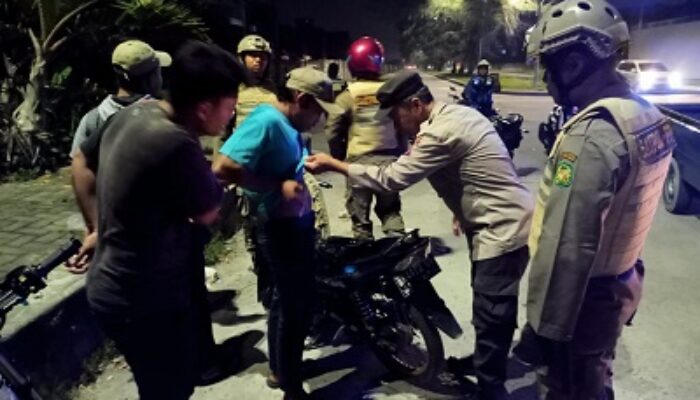 Polsek Percut Seituan Patroli Antisipasi Kejahatan Jalanan