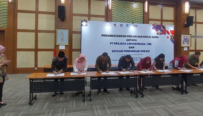 Tingkatkan Kompetensi Siswa, 49 Satuan Pendidikan Vokasi Jalin Kemitraan dengan Erajaya Group
