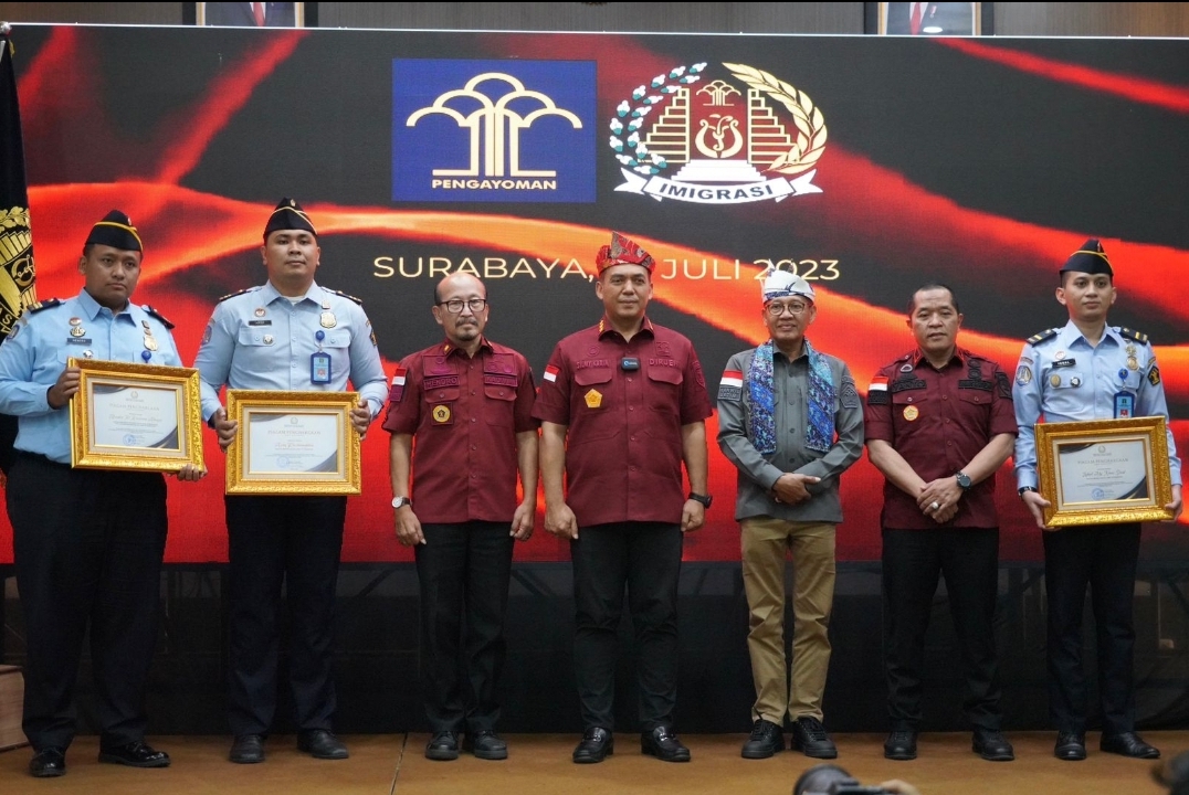 Ungkap Sindikat Perdagangan Organ Internasional, 3 Petugas Kantor Imigrasi Imigrasi Raih Penghargaan