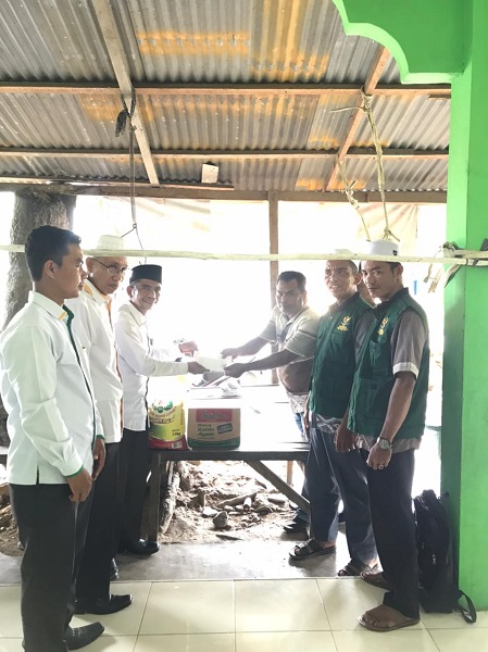 Baznas Palas Langsung Turun Ke Lokasi Temui Kedua Korban Kebakaran