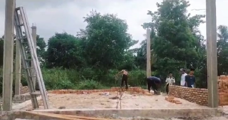 Pembangunan Asrama Putri Panti Asuhan Labuhanruku Dimulai Pembangunan Asrama Putri Panti Asuhan Labuhanruku Dimulai