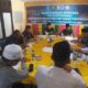 Musyawarah Dewan Kesenian Aceh (DKA) Nagan Raya di Aula kanto DKA Jeuram Kecamatan Seunagan, Kamis (6/7).(Waspada/Muji Burrahman)