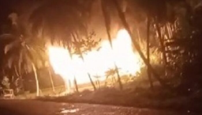 1 Rumah Janda Tua Di Simeulue Habis Dilalap Api