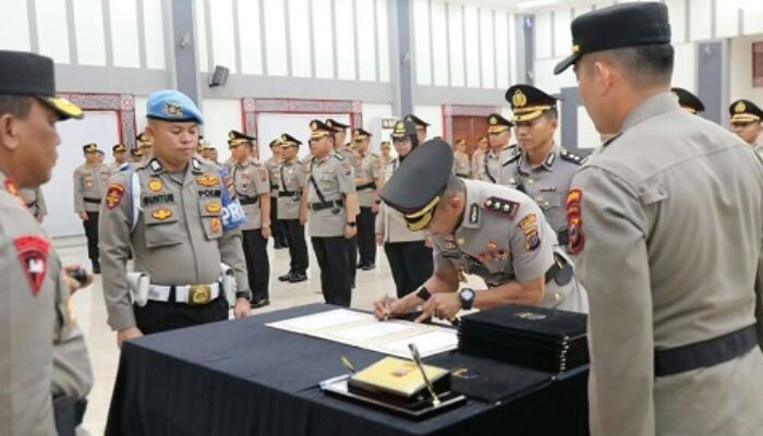 Kapolres P. Siantar Sertijab Di Poldasu