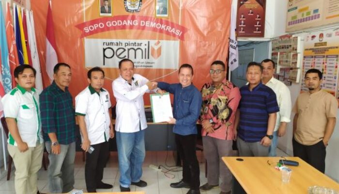 PKB Sampaikan Perbaikan Berkas Bacaleg Ke KPU P.Sidimpuan