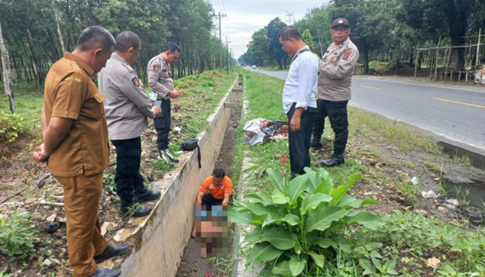 Mayat ODGJ Ditemukan Di Parit Jalan P.Siantar – Medan Km. 12 Batu Silangit
