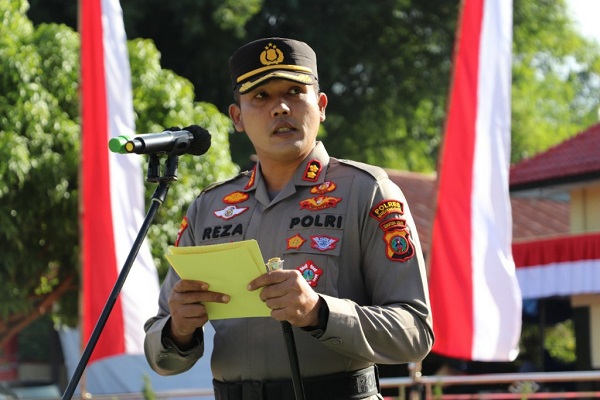 Kapolres Madina AKBP HM Reza Chairul AS, SIK, SH, MH. Waspada/Ist