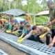 Anggota Forkopimda Sabang kompak tanam bawang merah bersama. (Waspada/ist)