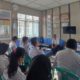 Rumah Tahanan Negara (Rutan) Klas IIB Tarutung rapat dinas pembentukan dan penyusunan panitia kegiatan Hari Dharma Karya Dhika (HDKD) tahun 2023 di ruang kerja Kepala Rutan Tarutung, Rabu (12/7). Waspada/ist