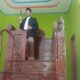 Ketua MAA Kota Langsa, Drs Mursyidin Budiman saat bertindak sebagai khatib di Masjid Al Muttaqin, Gampong Buket Rata, Kecamatan Langsa Timur, Jumat (14/7). Waspada/Ibnu Sa'dan