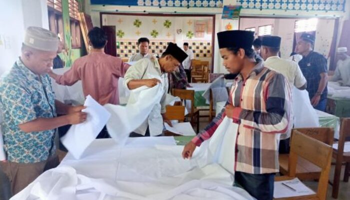 63 Warga 22 Desa Lubuk Barumun Ikuti Pelatihan Bilal Mayit