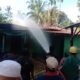 Dua unit rumah di dua lokasi berbeda di Kabupaten Padanglawas ludes terbakar, namun tidak ada korban jiwa. (Waspada/Ist)