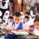 Lomba mewarnai murid TK tingkat Kabupaten Aceh Selatan. Foto direkam Senin (17/7) lalu. Waspada/Syafrizal