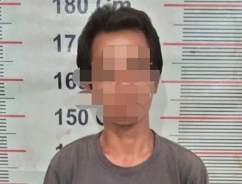 SEORANG residivis ditangkap Reskrim Polsek Besitang karena terlibat aksi curanmor. Waspada/Ist
