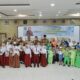 Bupati Madina, Bunda Paud Madina dan Kadis Pendidikan Madina saat sosialisasi transisi Paud ke SD menyenangkan di aula Hotel Rindang, Dalanlidang, Kec. Panyabungan. Waspada/Ist