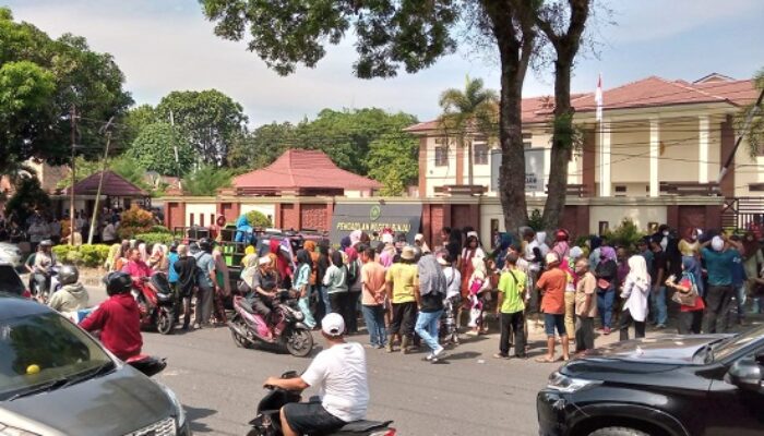 Kantor PN Binjai Diunjukrasa Petani