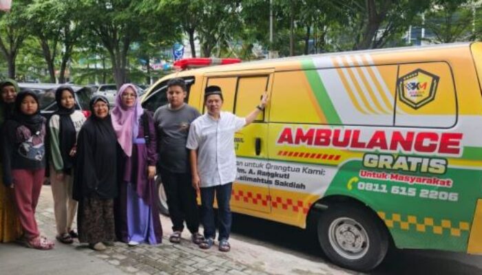 1 Muharram 1445 H, Kanaya Jaya Mobil Siapkan Ambulans Gratis Bagi Warga Sumut