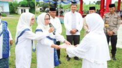 Peringatan Tahun Baru Islam 1445 H di Padanglawas dirangkai dengan Pelantikan BKMT Kabupaten Padanglawas. (Waspada/Idaham Butar Butar/B)