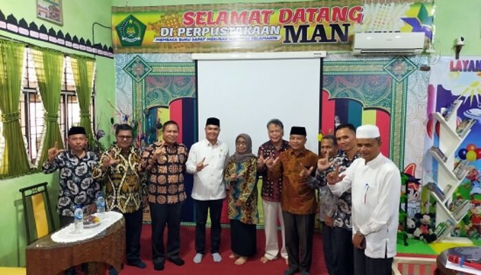 5 Besar Nasional, Juri Verifikasi Perpustakaan MAN Inovasi Abdya