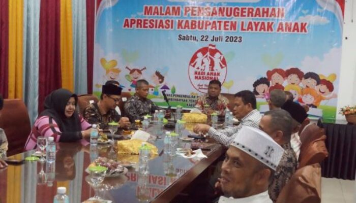 Aceh Besar Raih Anugerah Kota Layak Anak Kategori Madya