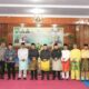 Usai acara pelantikan Wali Kota dan pengurus MABMI Kota Binjai yang baru dilantik foto bersama.(Waspada/Ist).