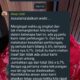 INILAH isi pesan WAG dari salah seorang oknum lurah kepada para lurah yang di-screenshot Ilham Mudi. Waspada/Ist