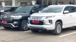 Rental Pajero putih dengan kontrak tiga tahun, dipakai Wabup Madina Atika Azmi Utammi Nasution. Waspada/Ist