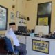 Ketua DPRK Aceh Tamiang, Suprianto ketika melaporkan kasus dugaan pemalsuan dokumen ke Polres Aceh Tamiang, Selasa (25/7).Waspada/Ist