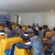 Para Kades mengikuti Bimtek desa diselenggarakan Pemkab Madina di Hotel Rindang serta Hotel D’San, Panyabungan. Waspada/Ist
