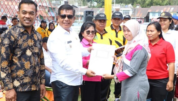 186 Guru PPPK Terima SK, Bupati Simalungun Minta Tingkatkan Disiplin