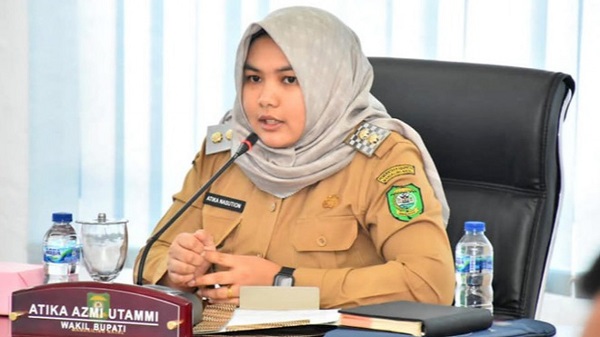 Wakil Bupati Madina Atika Azmi Utammi Nasution. Waspada/Ist