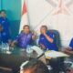 DPC Partai Demokrat Kabupaten Padanglawas menyatakan siap meraih kembali kejayaan partai seperti masa Pemilu 2009 lalu saat menerima kunjungan Ongku P Hasibuan, anggota DPR RI dari F Demokrat. Waspada/Ist