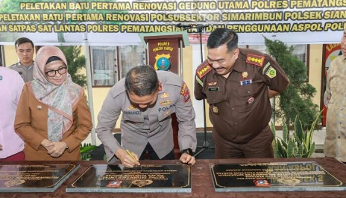 Wali Kota: Renovasi Mapolres P.Siantar Jangan Sekadar Perbaiki Tampilan