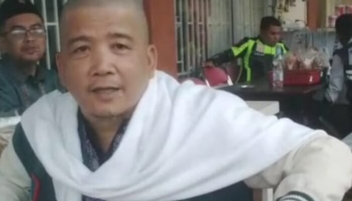 Jamaah Haji Madina Salat Magrib Di Masjid Agung Nur Ala Nur, Hari Ini