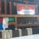 Anggota DPRK Agara sedang mengikuti Pembukaan Rapat Paripurna DPRK tentang pembahasan Raqan Pelaksanaan Pertanggung Jawaban APBK 2022, Kamis (27/7). Waspada/Ali Amran