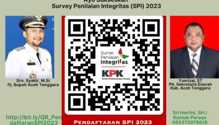 KPK Kembali Gelar SPI Di Pemkab Agara