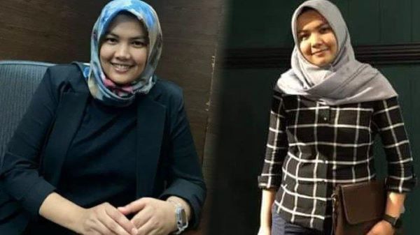 Wabup Madina Atika Azmi Utammi Nasution, wabup termuda di Indonesia, lajang dan cantik. Waspada/Ist