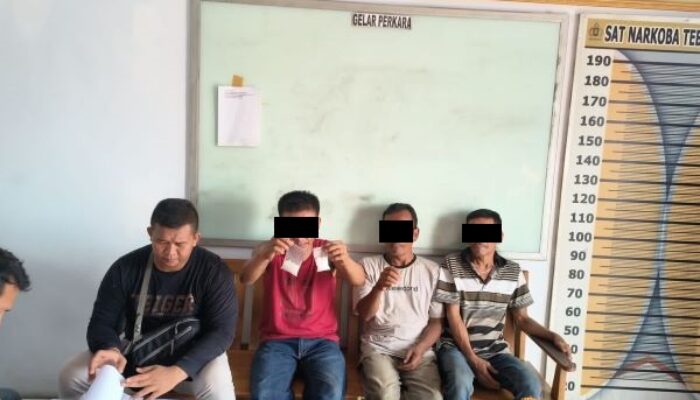 3 Bandar Narkoba Dengan 57 Gram Sabu Ditangkap Di Payapasir