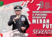 Dandim Aceh Timur Ajak Masyarakat Kibarkan Bendera Merah Putih
